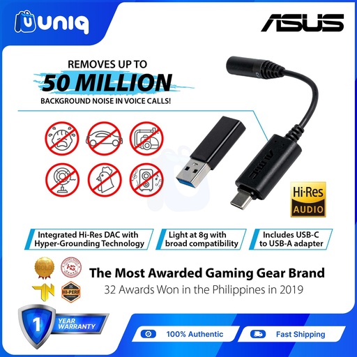[ASUS-69] ASUS AI Noise-Canceling Mic Adapter