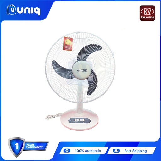 [Fan-22_DF] Karavision KVDCDF-1624 Inverter 16" Desk Fan