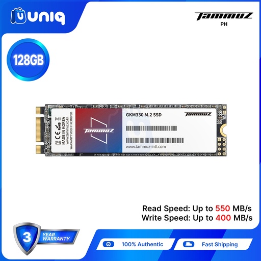 [Tammuz-02_128] SALE!!! Tammuz GKM330 128GB M.2 SSD