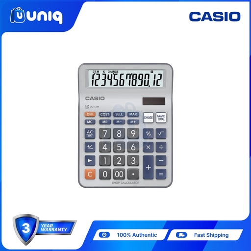 [Casio-002] Casio DC-12M Shop Calculator