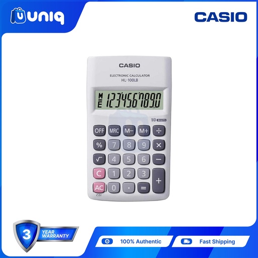 [Casio-012] Casio HL-100LB Practical Calculator