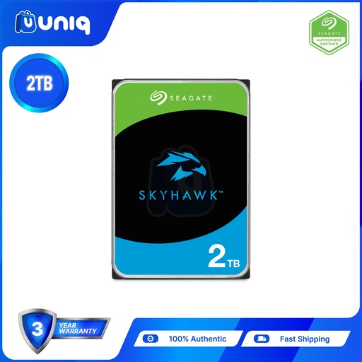 [HDD-03] Seagate SkyHawk 2TB 3.5" SATA Surveillance Hard Drive(ST2000VX017)