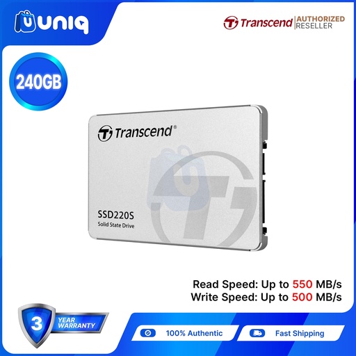 [SSD-09] Transcend SSD220S 240GB SATA III 6Gb/s 2.5" SSD