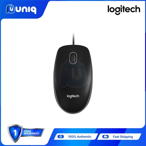 [AC-82D] Logitech B100 USB Optical Mouse (Black)