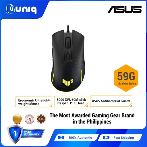 [ASUS-57_Gen2] SALE!!! ASUS TUF Gaming M3 Gen II Ultralight Wired Gaming Mouse