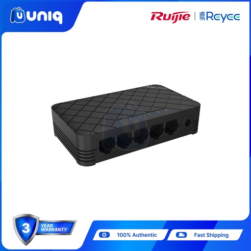 [Reyee-10] Reyee by Ruijie RG-ES05 Plastic Case Unmanaged Desktop Switch