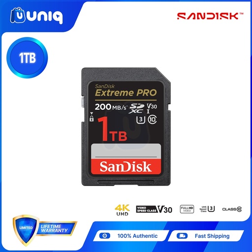 [Memory Card-52_1TB] Sandisk Extreme PRO SD Card UHS-I ~ 1TB (SDSDXXD)