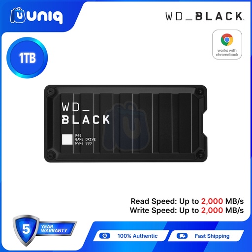 [Portable SSD-39_1TB] WD Black P40 1TB Game Drive SSD