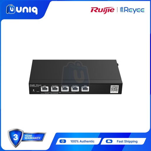 [Reyee-05] Reyee by Ruijie RG-EG305GH-P-E 5-Port High-Performance Cloud Managed PoE Office Router