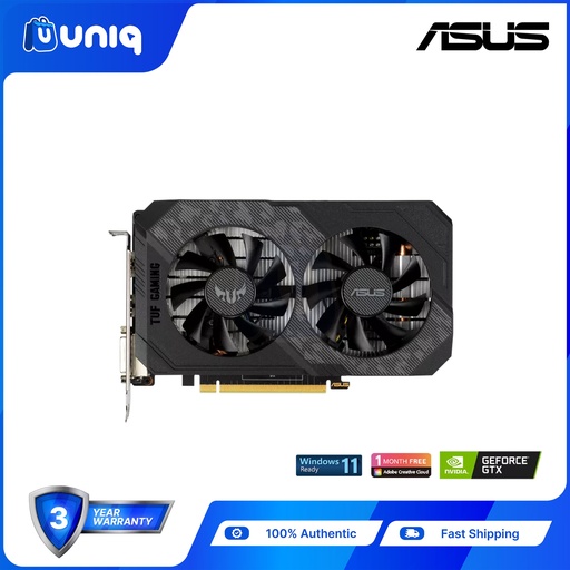 [ASUS-78_1630_TUF] SALE!!! ASUS TUF Gaming GeForce GTX 1630 4GB Graphics Card (TUF-GTX1630-4G-GAMING)