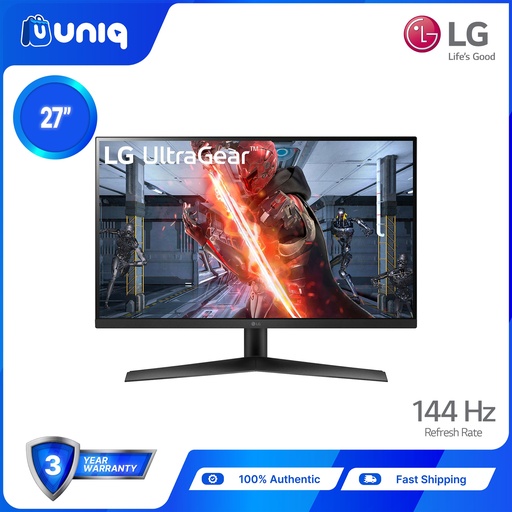 [LG MN-27A] LG 27GN60R-B 27” UltraGear™ Full HD IPS 1ms (GtG) Gaming Monitor
