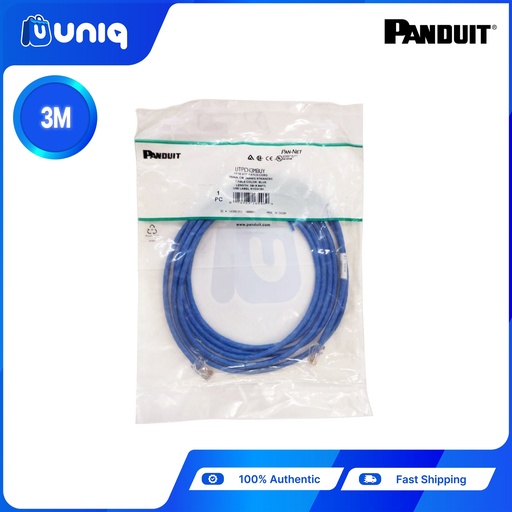 [Panduit-01] Panduit CAT5E UTPCH3MBUY Tx5E UTP Patch Cord (3 meters)