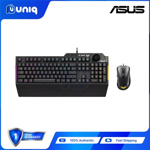 [ASUS-57&102Combo] SALE!!! Asus TUF Gaming Combo K1 & M3  Gaming Keyboard & Mouse