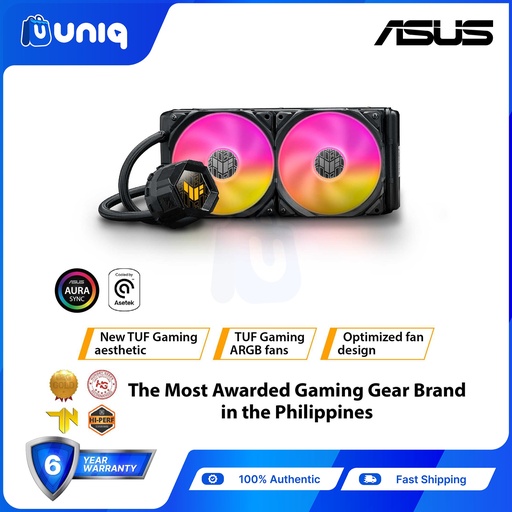 [ASUS-88A] SALE!!! ASUS TUF Gaming LC 240 ARGB All-in-One Liquid CPU Cooler (Black)