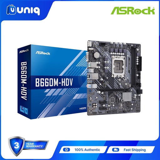 [Asrock MB-20] SALE!!! ASRock B660M-HDV Micro ATX Motherboard