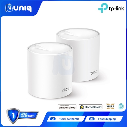[TPLink-70B] TP-Link Deco X50 (2-Pack) AX3000 Whole Home Mesh WiFi 6 System