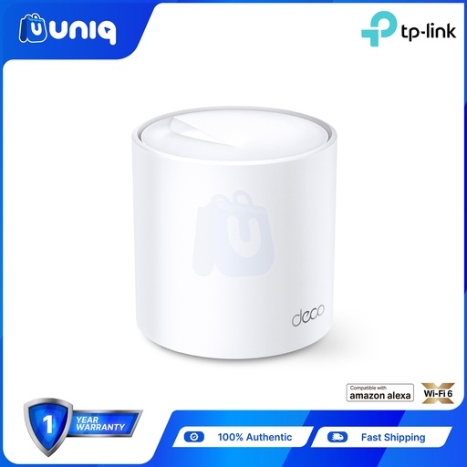 [TPLink-45_1pack] TP-Link Deco X20 (1-pack) AX1800 Whole Home Mesh Wi-Fi 6 System