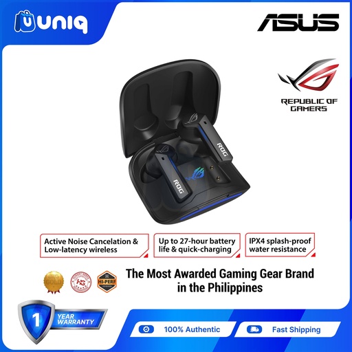 [ASUS-130B] SALE!!! ASUS ROG Cetra True Wireless Gaming In-Ear Headphones (Black)