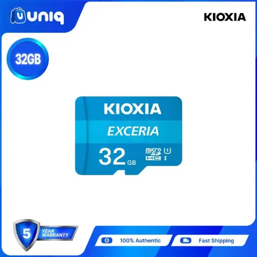 [Memory Card-49A] Kioxia by Toshiba Exceria 32GB MicroSD Memory Card (LMEX1L032GG2)
