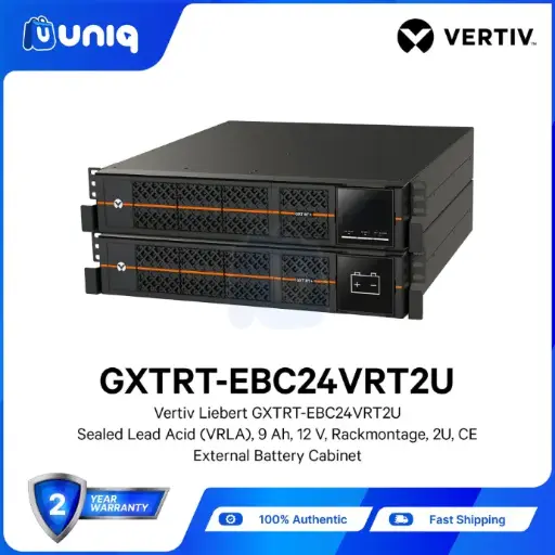 [PSU-03K_24VRT+] SALE!!! Vertiv Liebert GXTRT-EBC24VRT2U UPS External Battery Cabinet