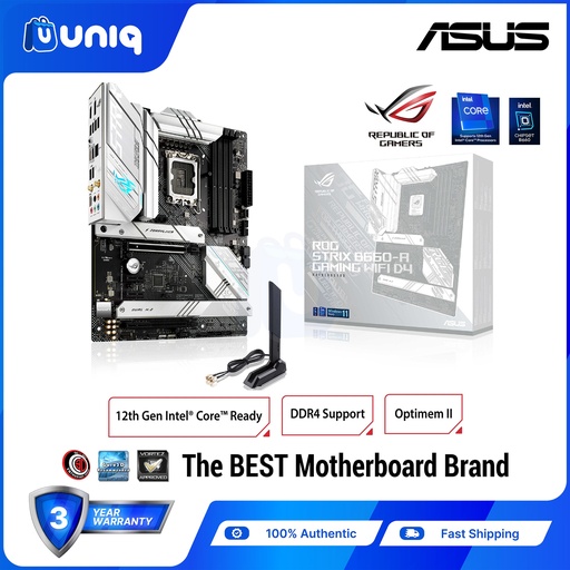 [ASUS-138A] SALE!!! ASUS ROG Strix B660-A Gaming WiFi D4 ATX Motherboard