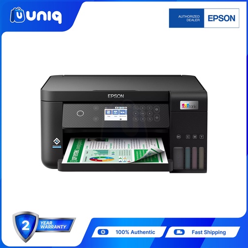 [Printer-080C] Epson EcoTank L6260 A4 Wi-Fi Duplex All-in-One Ink Tank Printer