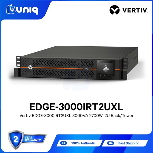 [PSU-03L_EdgeT2U] Vertiv™ Edge UPS 3000VA/2700W, 230V, Rack/Tower 2U