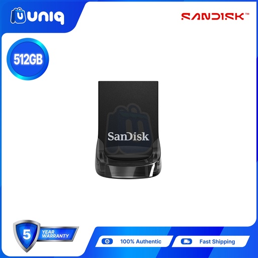 [AC-26LI] Sandisk Ultra Fit USB 3.2 Flash Drive ~ 512GB
