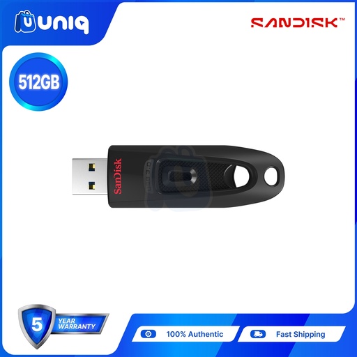 [AC-25Multi512] Sandisk Ultra USB 3.0 Flash Drive ~ 512GB - BLACK