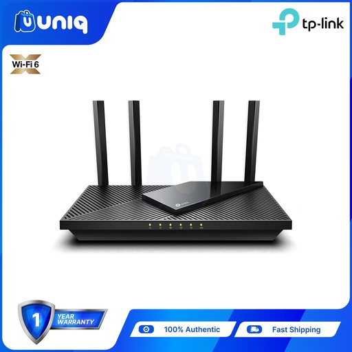 [TPLink-65] TP-Link Archer AX55 (AX3000) Dual Band Gigabit Wi-Fi 6 Router