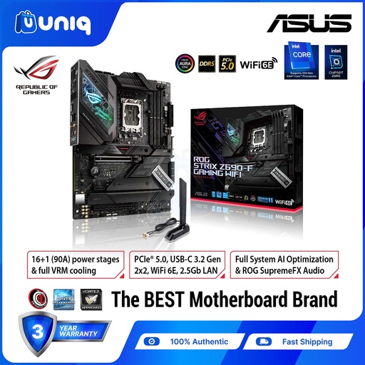 [ASUS-136A] SALE!!! ASUS ROG Strix Z690-F Gaming WiFi ATX Gaming Motherboard