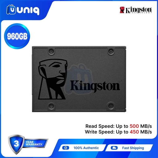 [SSD-41_960] Kingston A400 960GB SATA SSD (SA400S37/960G)