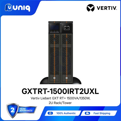 [PSU-03H_1500IRT] SALE!!! Vertiv™ Liebert® GXT RT PLUS 1,500VA / 1350W 2U Rack/Tower On-line UPS (GXTRT-1500IRT2UXL)