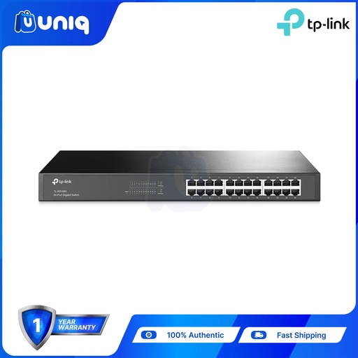 [TPLink-60] TP-Link TL-SG1024 24-Port Gigabit Rackmount Switch