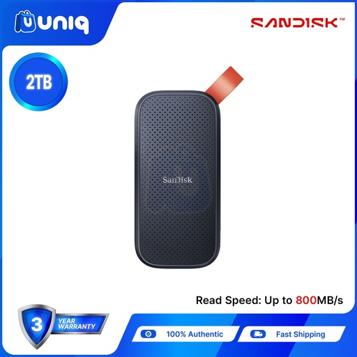 [Portable SSD-32C] Sandisk Portable SSD USB 3.2 Type-C ~ 2TB (SDSSDE30)