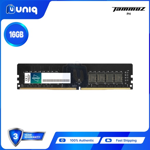 [Tammuz-11_16] SALE!!! Tammuz PC4-25600U U-DIMM 16GB DDR4 3200MHz CL22 Desktop Memory Module
