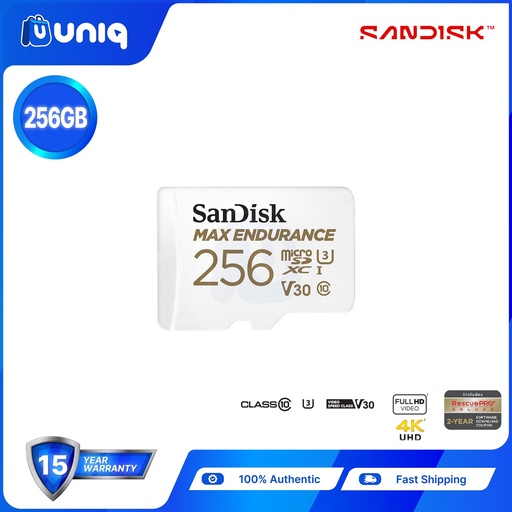 [Memory Card-26VR256] Sandisk MAX Endurance microSD Card ~ 256GB