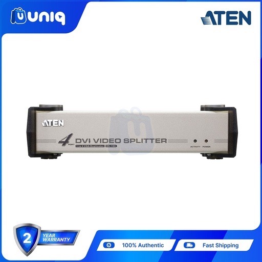 [AC-91B] SALE!!! ATEN VS164 4-Port Video Splitter DVI/Audio Splitter
