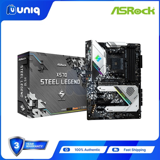 [Asrock MB-09] SALE!!! Asrock X570 Steel Legend ATX Motherboard