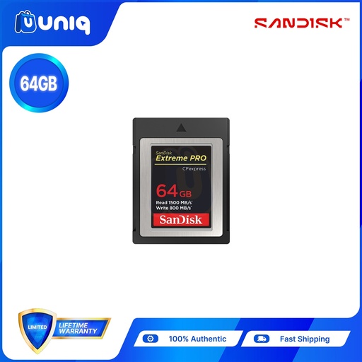[Memory Card-48A] Sandisk Extreme Pro CFexpress® Card Type B ~ 64GB (SDCFE)