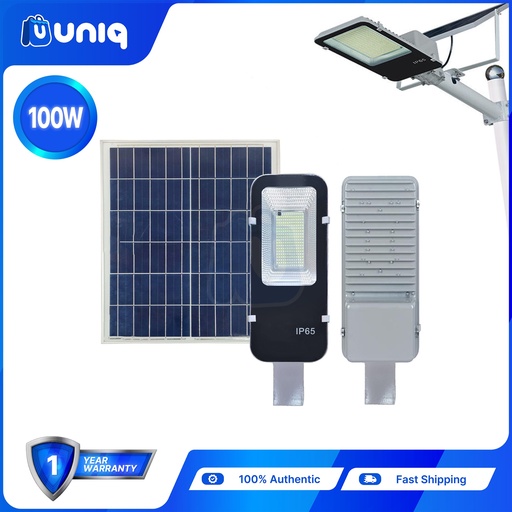 [Solar-11A] SALE!!! Solar Streetlight 100W Private Street Lamp with Solar Panel, IP65 Protection Rating, Intelligent light control and Wireless remote control