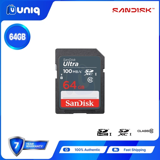 [Memory Card-44C] Sandisk Ultra SD card ~ 64GB (SDSDUNR)