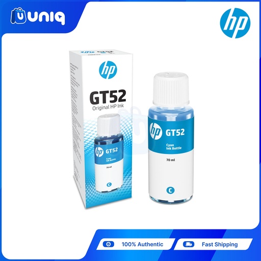 [Ink-69_Cyan] HP GT52 (Cyan) Original Ink Bottle (70ml)