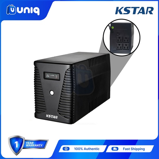 [KSTAR-UA60] KSTAR UA60 Micro 600 600VA / 360W Line Interactive UPS