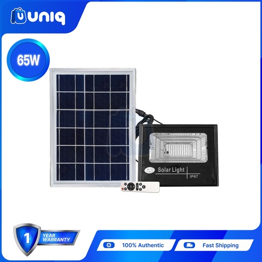 [Solar-04] SALE!!! Solar Floodlight 65W Private Street Lamp with Solar Panel