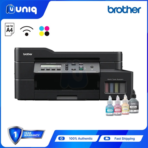 [Printer-072C] Brother DCP-T820DW Ink Tank Refill System Printer