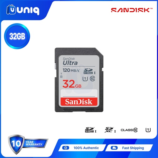 [Memory Card-47A] Sandisk Ultra SD card ~ 32GB (SDSDUN4)