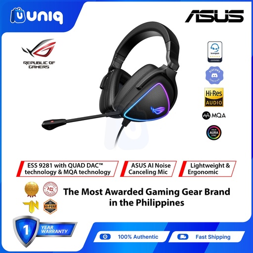 [ASUS-119] SALE!!! ASUS ROG Delta S Lightweight USB-C Gaming Headset