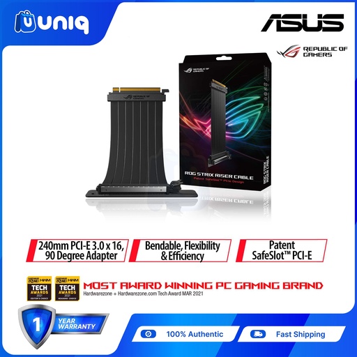 [ASUS-95] SALE!!! ASUS ROG Strix 240mm PCI-E x 16 Riser Cable