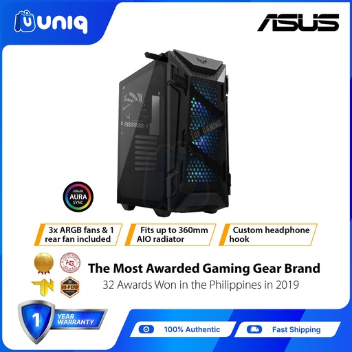 [ASUS-106] ASUS TUF Gaming GT301 Mid-Tower Compact Case